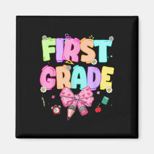 Íman Professora de Primeira Série Preppy de Volta às Au