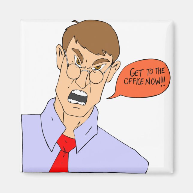 Íman Professora Gritando (Frente)