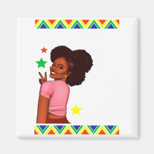 Íman Professora Negra Magia Ensina História Negra Seg