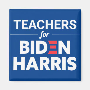 Íman Professores de Biden Harris Texto Personalizado Az