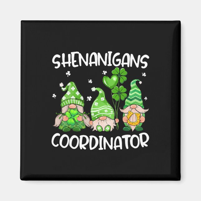 Íman Professores dos Gnomos Cute, Coordenadores de Shen (Frente)