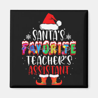 Íman Professores Favoritos de Papai Noel Natal Divertid
