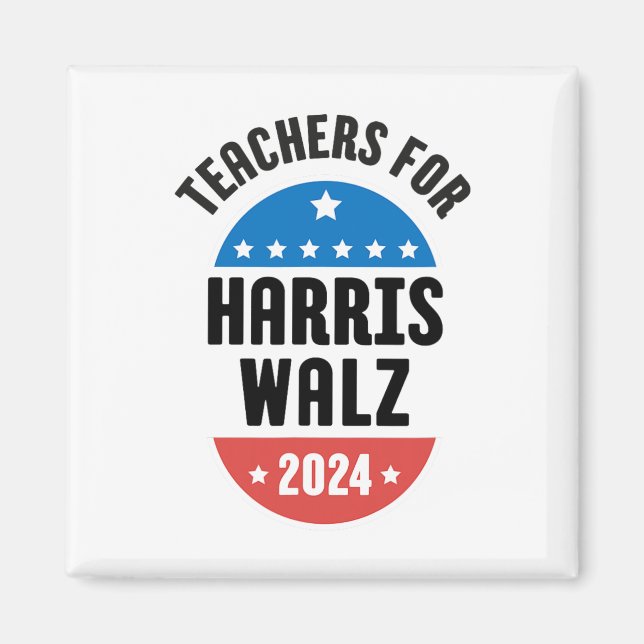 Íman Professores Para Harris Wheimer 2024  (Frente)