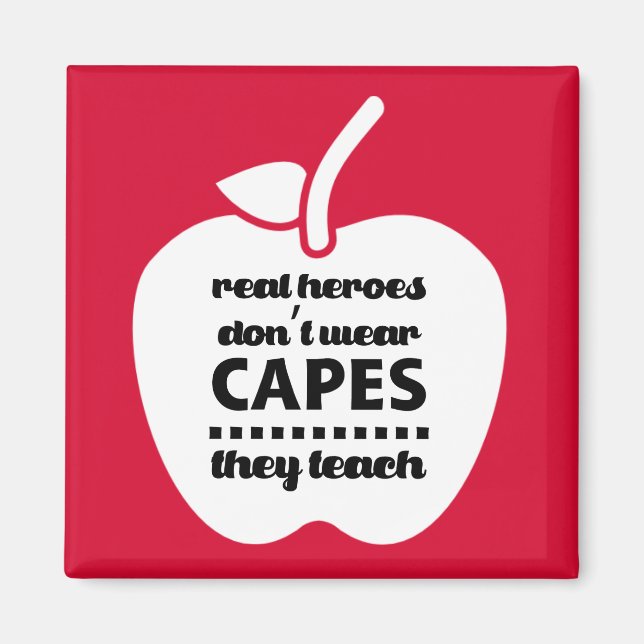 Íman Professores são verdadeiros heróis. Ensino de Imag (Frente)