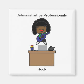 Íman Profissionais Administrativos Rock AfricanAmerican