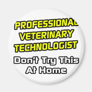 Íman Profissional de Veterinária Piada