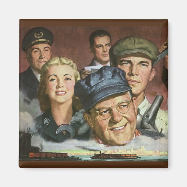 Íman Profissões empresariais, Patriotismo Patriótico Vi (Frente)