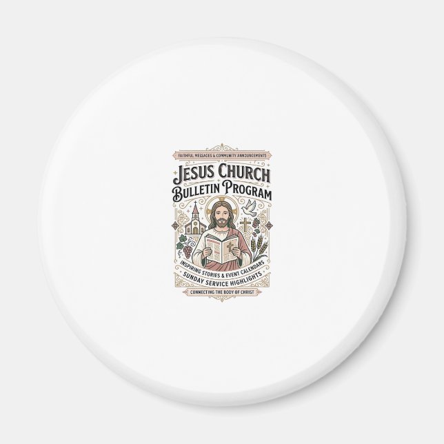 Íman Programa de Boletim da Igreja de Jesus Boletim da  (Frente)