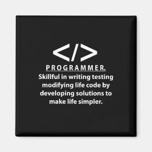 Íman Programador Desenvolvedor de Código Programador