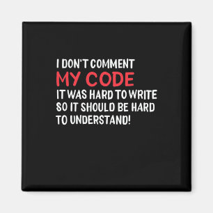 Íman Programador Não Comentário Meu Código