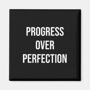 Íman Progresso Acima da Perfeição Saúde Mental Positiva
