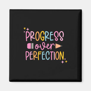 Íman Progresso Sobre Motivação Perfeição De Volta à Esc