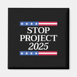 Íman Projeto 2025 Anti Trump U Flag Women Policy M