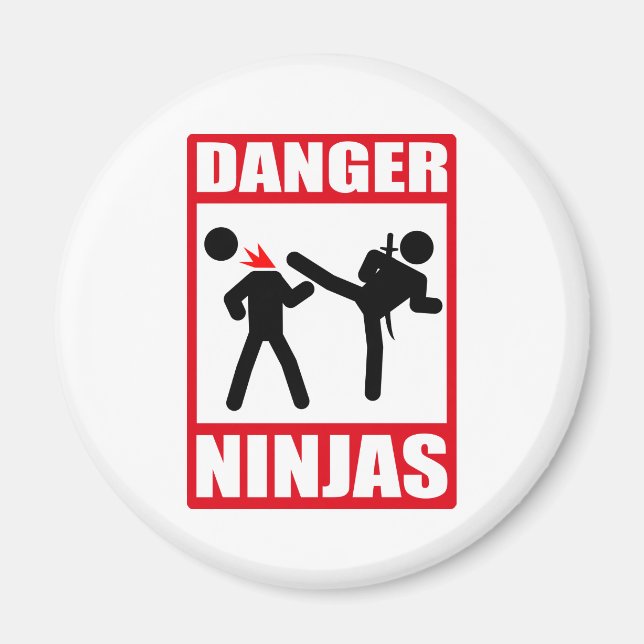 Íman Projeto de Matar da Academia Ninja Okinawa (Frente)