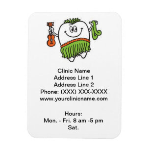 Íman Promocional Clínico (Hoola Tooth Feliz)