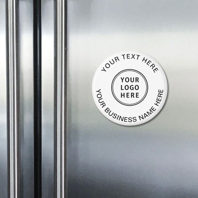 Íman Promocional de logotipo comercial (Criador carregado)