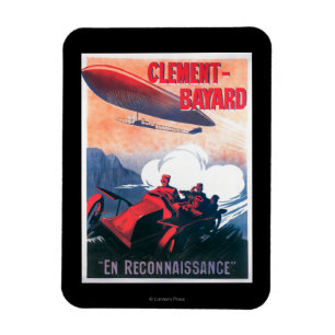 Íman Promocional do Poster de nave Vincenot WI