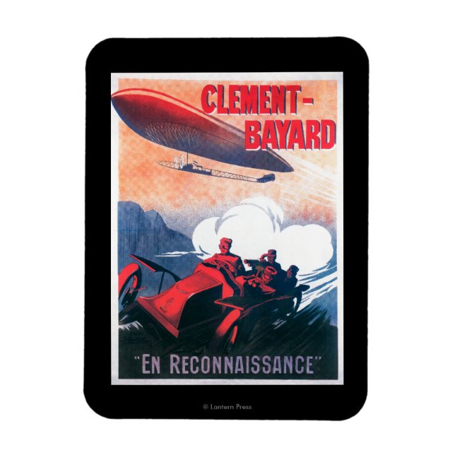 Íman Promocional do Poster de nave Vincenot WI (Vertical)