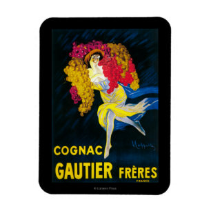 Íman Promocional PosterFrance de Gautier do conhaque