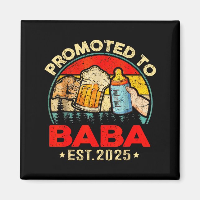 Íman Promoted To Baba Est 2025 Vintage  (Frente)