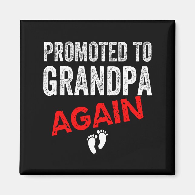 Íman Promoted To Grandpa Again Dad Pregnancy Announceme (Frente)