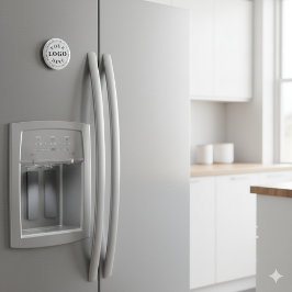 Íman Promova sua Marca - Imagem redonda personalizada d