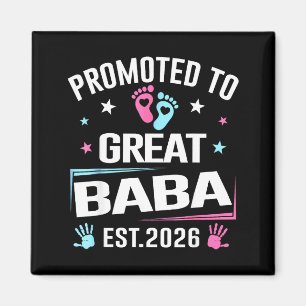 Íman Promovido a Grande Baba Est 2026 Anúncio de Gravid