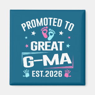 Íman Promovido a Grande G-ma Est 2026 Anúncio de Gravid