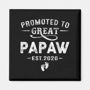 Íman Promovido a Grande Papaw Est 2026 Anúncio de Gravi