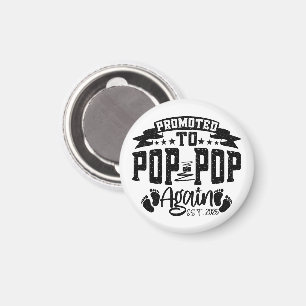 Íman Promovido a Pop Pop Novamente Est 2025 Divertido A