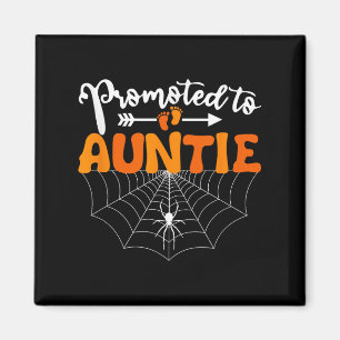 Íman Promovido a Tia no Halloween Anúncio de Gravidez