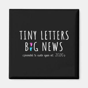 Íman Promovido a Tia Novamente 2026-2º Anúncio de Bebê