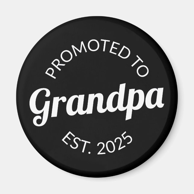 Íman Promovido Ao Vovô Est. 2025 I (Frente)