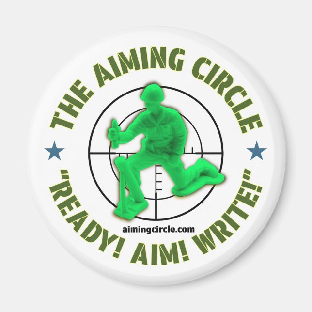 Íman "Pronto! Mire! Escreva!" (Frente)