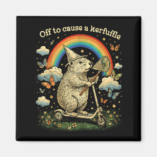Íman Pronto para Causar uma Confusão Diversão Capivara