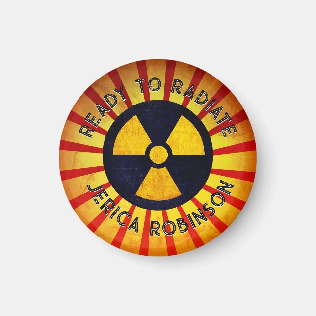 Íman Pronto para Radiação (Frente)