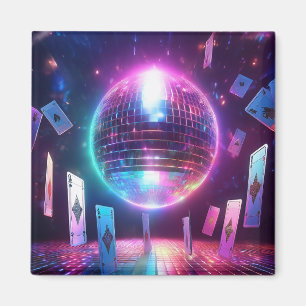 Íman Pronto Para Uma Noite De Dança E Jogo