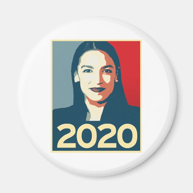 Íman Propaganda AOC 2020 (Frente)