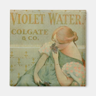 Íman Propaganda de poster "água violeta", por Colgate