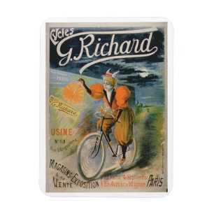 Íman Propaganda de poster "G. Richard Ciclo", Paris