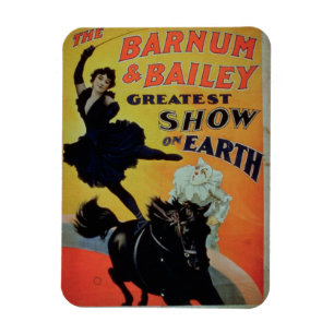 Íman Propaganda de poster 'o Barnum e o Bailey grandes