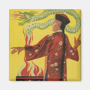 Íman Propaganda Fu-Manchu do mágico