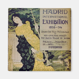 Íman Propaganda para 'o International Exhibi de Madrid