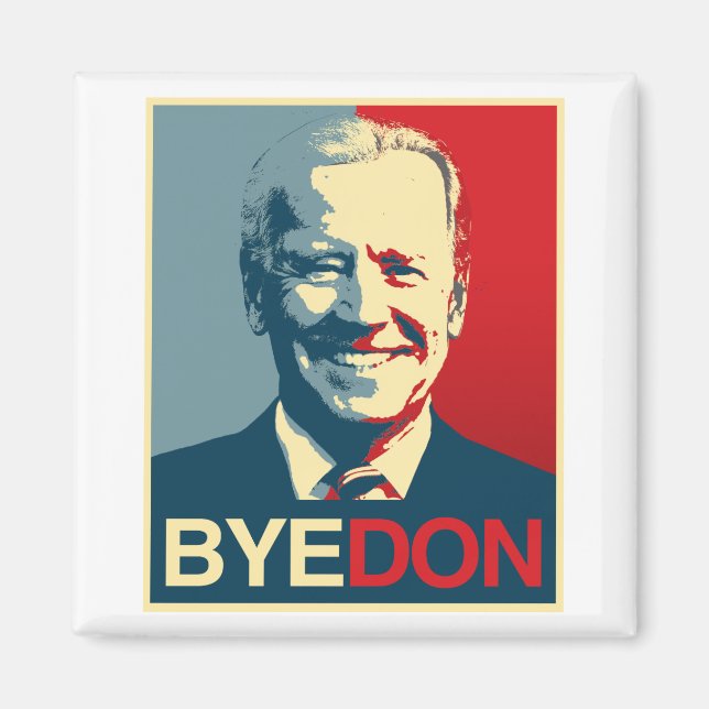 Íman Propaganda Poster - BYE DON (Frente)