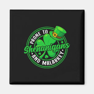 Íman Propenso a Travessuras e Malarkey Engraçado St Pat