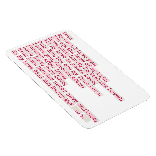 Íman Proposta/Casado-me? (Lado Direito)