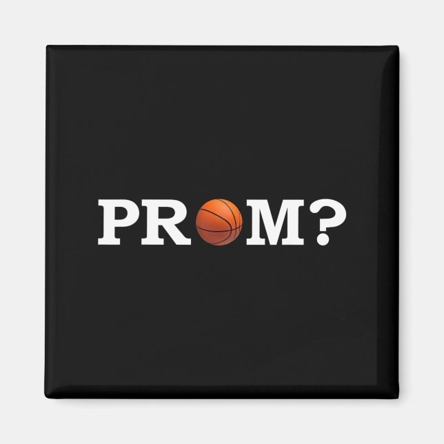 Íman Proposta de Baile de Basquete (Frente)