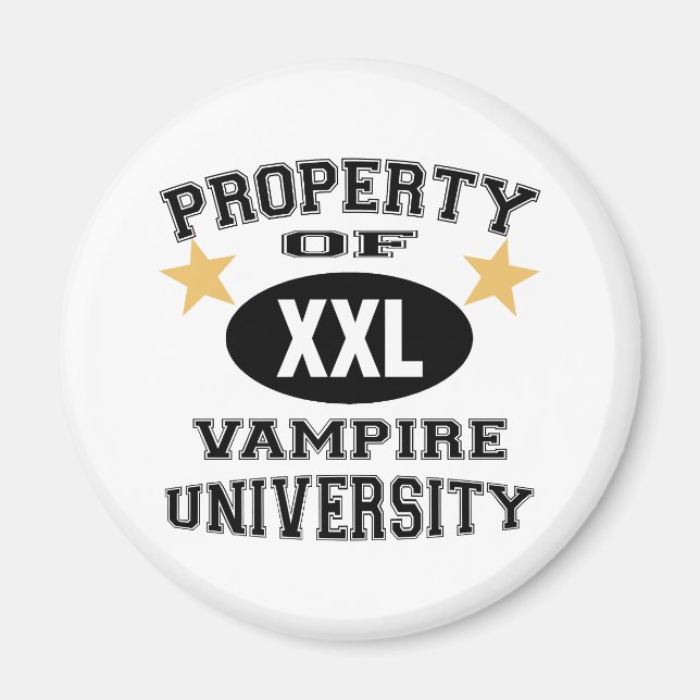 Íman Propriedade Da Universidade De Vampiro (Frente)