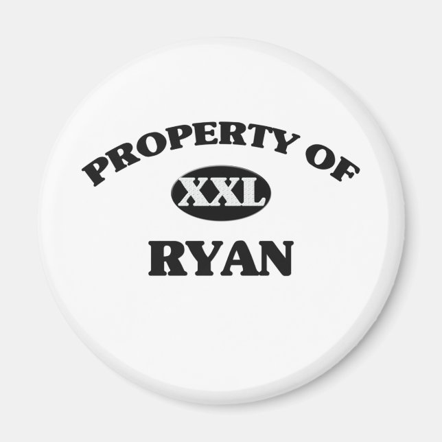 Íman Propriedade de RYAN (Frente)