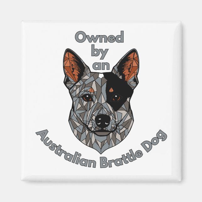 Íman Propriedade de um Cachorro Brattle (Frente)